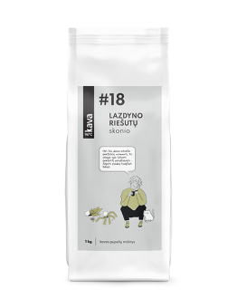 Lazdyno riešutų skonio kavos pupelės, KAVA96 Nr.18, 1kg