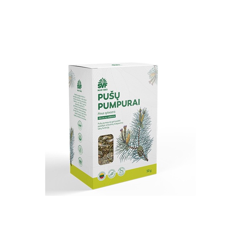 Pušų pumpurai, žolelių arbata, Švenčionių vaistažolės, 50 g