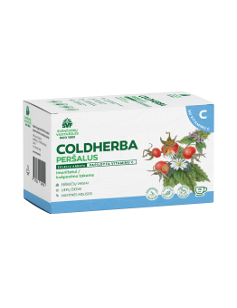 Coldherba, žolelių arbata su vitaminu C, imunitetui, Švenčionių vaistažolės, 20 pak.