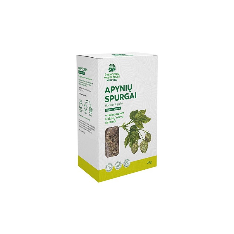 Apynių spurgai, žolelių arbata, virškinimo traktui, Švenčionių vaistažolės, 20 g