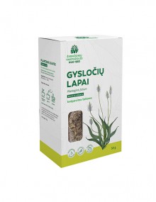 Gysločių lapai, žolelių arbata, kvėpavimo takams, Švenčionių vaistažolės, 50 g