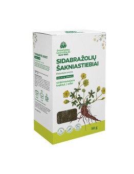 Sidabražolių šakniastiebiai, žolelių arbata, virškinamajam traktui/ odai, Švenčionių vaistažolės, 50 g