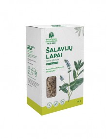 Šalavijų lapai, žolelių arbata kvėpavimo takams, imunitetui, Švenčionių vaistažolės, 50 g