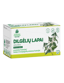Dilgėlių lapai, žolelių arbata, prostatos / širdies ir kraujagyslių sistemos funkcijai, Švenčionių vaistažolės, 24 pak.