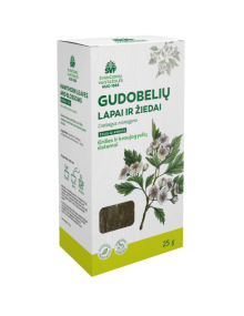 Gudobelių lapai ir žiedai, širdies ir kraujagyslių sistemai, Švenčionių vaistažolės, 25 g