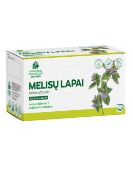 Melisų lapai, žolelių arbata, nervų sistemai, Švenčionių vaistažolės, 24 pak.