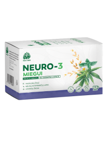 Neuro-3 miegui, žolelių arbata su kanapių lapais, Švenčionių vaistažolės, 20 pak.