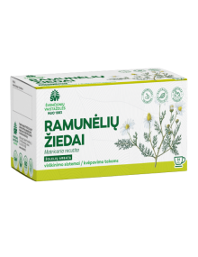 Ramunėlių žiedai, žolelių arbata, virškinimo sistemai/ kvėpavimo takams , Švenčionių vaistažolės, 24 pak.
