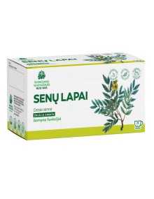 Senų lapai, žolelių arbata, virškinimo traktui, Švenčionių vaistažolės, 24 pak.