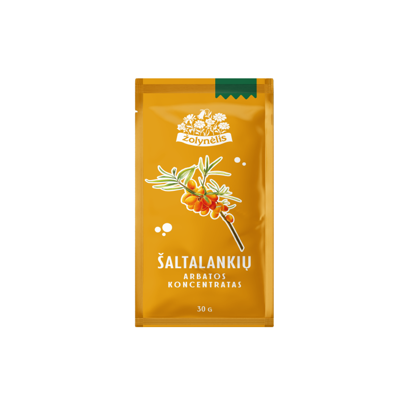 Šaltalankių arbatos koncentratas, Žolynėlis, 30g x 30vnt