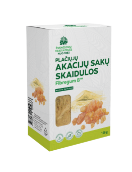 Plačiųjų akacijų sakų milteliai Fibregum B™, maisto papildas, Švenčionių vaistažolės, 100g