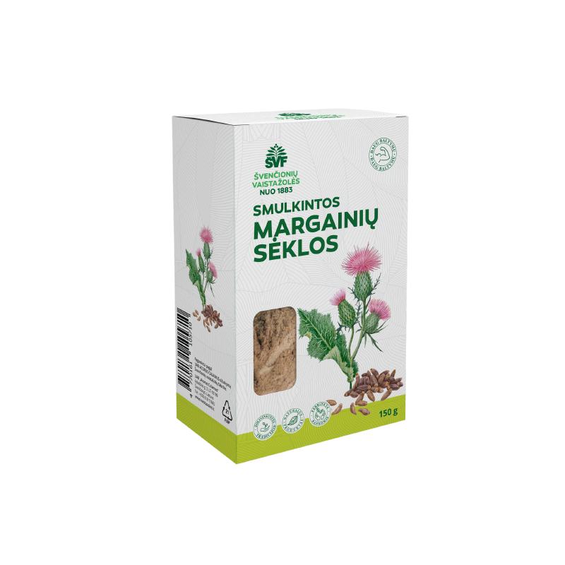 Smulkintos margainių sėklos, kepenims, Švenčionių vaistažolės, 150 g