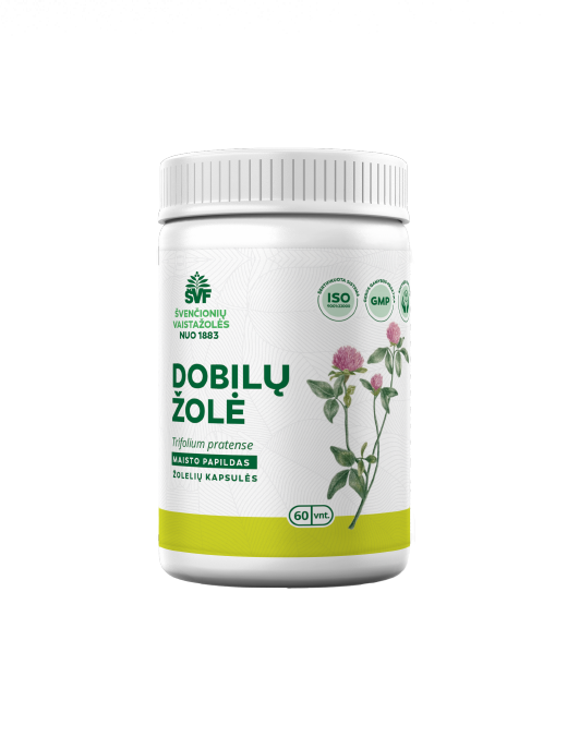 Dobilų žolė menopauzei