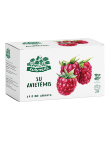 Vaisinė arbata su avietėmis, Žolynėlis, 20 pakelių