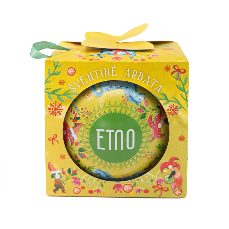 Kalėdinis burbulas su biria vaisine arbata, ETNO, 60 g