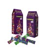 Vaisių-uogų užkandukai dovanų dėžutėje „Stebuklų šalies žiemos namai“ (Be cukraus), FRUITMOOD, 100g