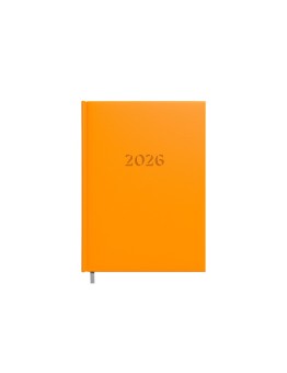 Darbo knyga - kalendorius 2027m. A5, oranžinės spalvos