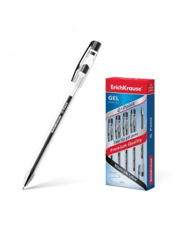 Gelinis rašiklis 0,3mm ERICHKRAUSE G-POINT juodos sp.