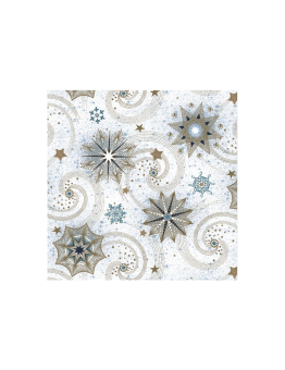 Popierinės stalo servetėlės Kalėdinės 20vnt. DAISY 33x33cm