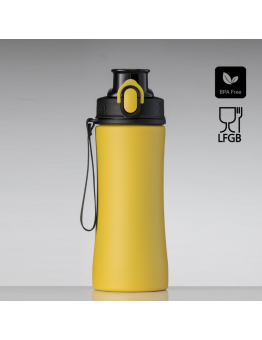 Gertuvė COLORISSIMO PRIMO, metalinė 550ml, geltonos spalvos