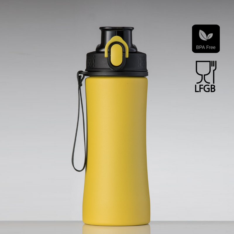 Gertuvė COLORISSIMO PRIMO, metalinė 550ml, geltonos spalvos