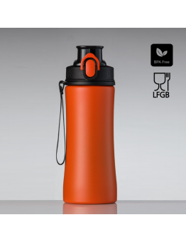 Gertuvė COLORISSIMO PRIMO, metalinė 550ml, oranžinės spalvos
