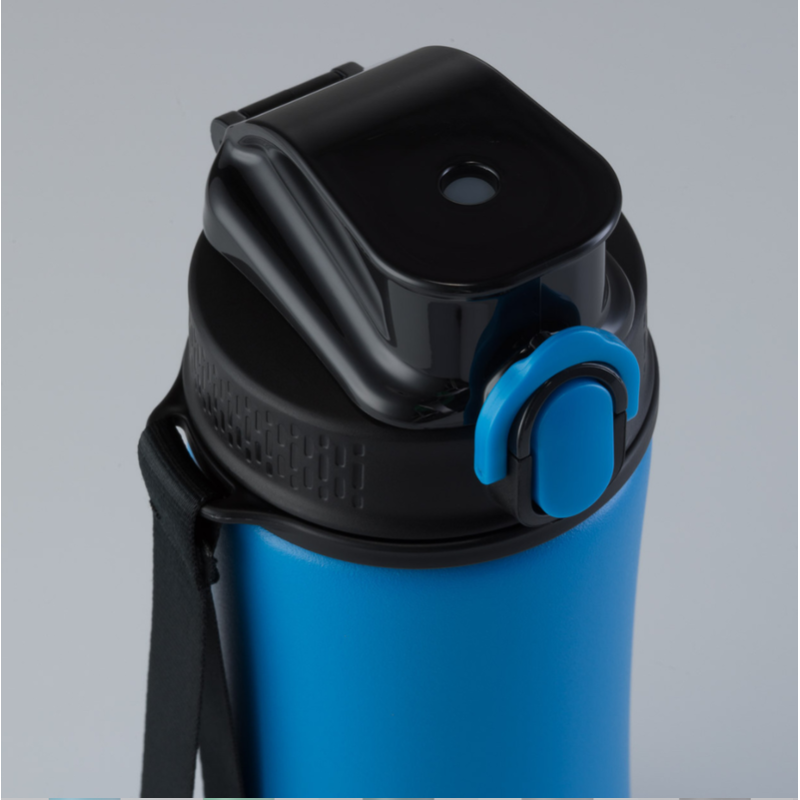 Gertuvė COLORISSIMO PRIMO, metalinė 550ml, oranžinės spalvos