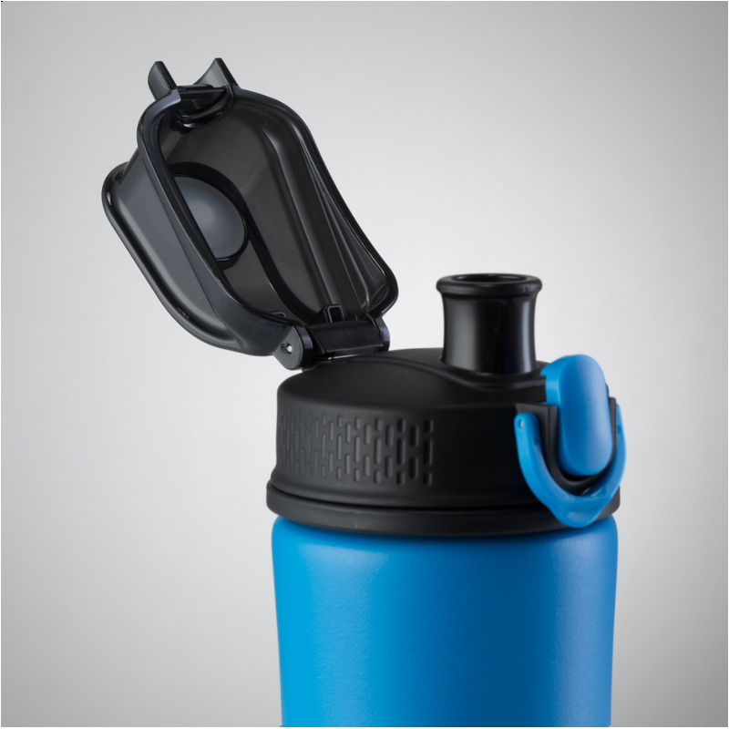 Gertuvė COLORISSIMO PRIMO, metalinė 550ml, oranžinės spalvos