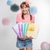 Studento knyga su spirale COOLPACK A4 200 puslapių/100 lapų, 5 skirtukai, langeliais, violetinė