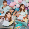 Studento knyga su spirale COOLPACK A4 200 puslapių/100 lapų, 5 skirtukai, langeliais, violetinė