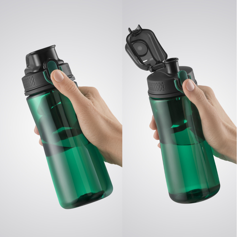 Gertuvė COLORISSIMO TRITAN, plastikinė 550ml, rožinės spalvos