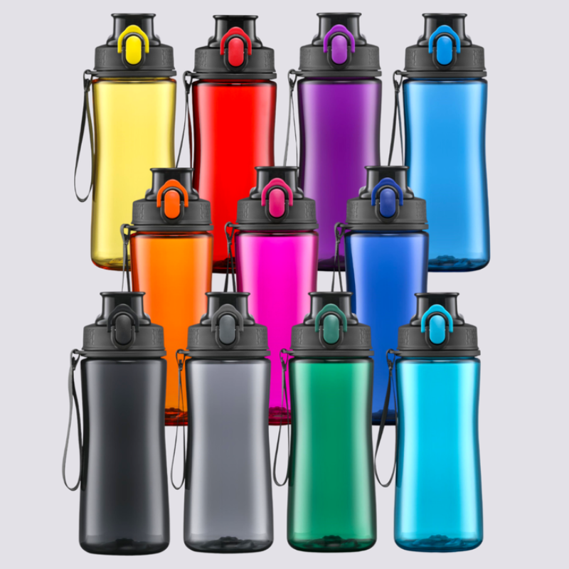 Gertuvė COLORISSIMO TRITAN, plastikinė 550ml, rožinės spalvos