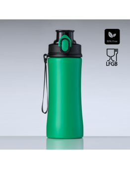 Gertuvė COLORISSIMO PRIMO, metalinė 550ml, šv. žalios spalvos