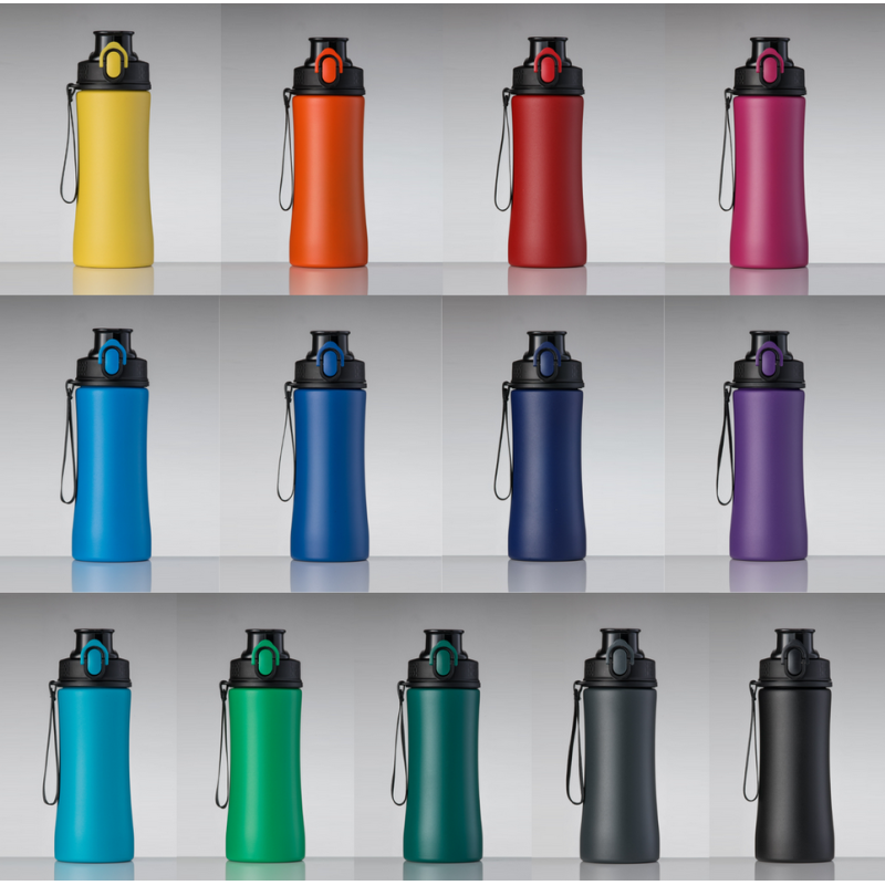 Gertuvė COLORISSIMO PRIMO, metalinė 550ml, šv. žalios spalvos