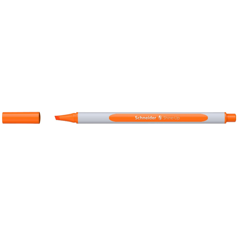 Teksto žymeklis SCHNEIDER SHINE-UP, oranžinė sp., 1-4mm., k.g.