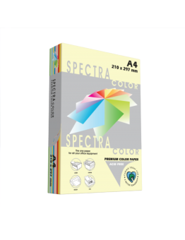 Spalvoto popieriaus rinkinys SPECTRA COLOR MIX  A4 10sp. 500l. 80g.