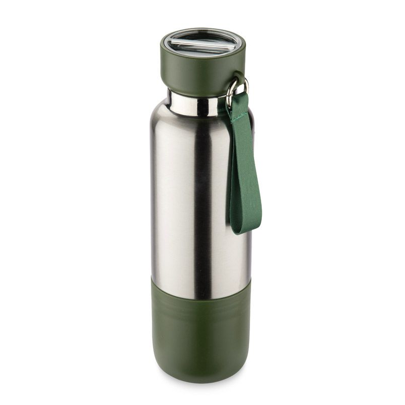 Termo puodelis RON, 500ml, t. žalios spalvos