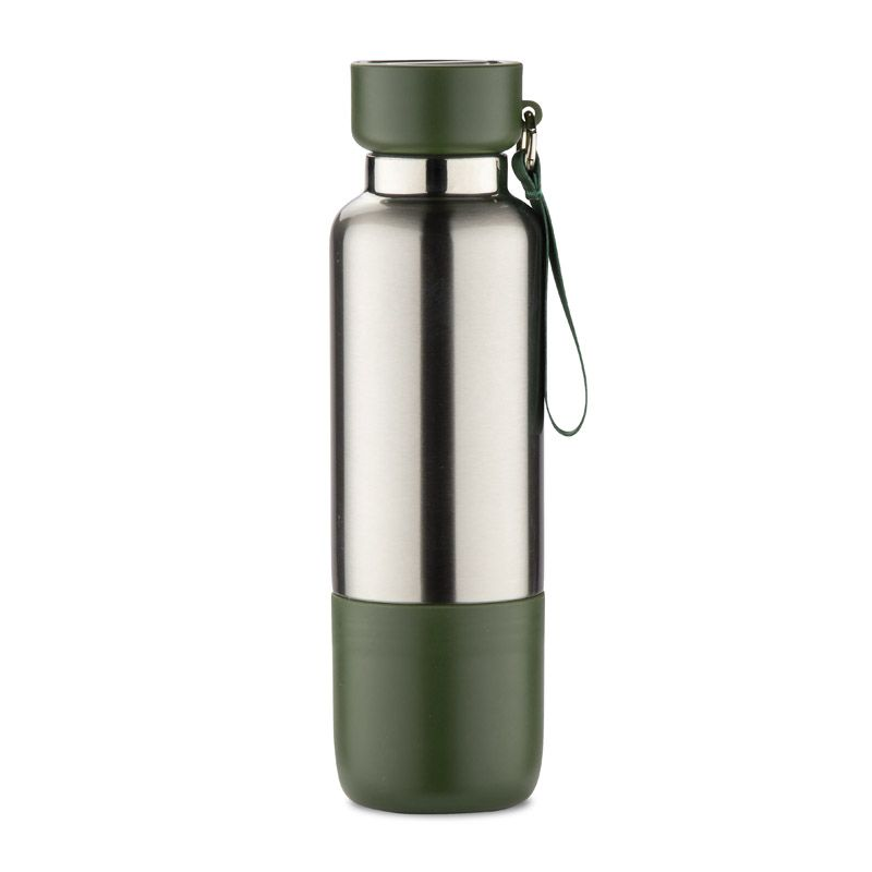 Termo puodelis RON, 500ml, t. žalios spalvos