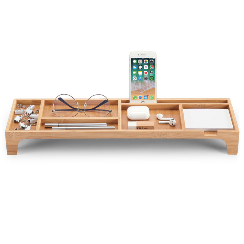 Dėklas ant stalo, bambukinis FOROFIS 530x150x65mm
