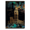 Sąsiuvinis GOLD CITY A5 80g 48l linija, įp.10