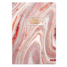 Sąsiuvinis MARBLE A5 80g 60l langeliais, įp.10