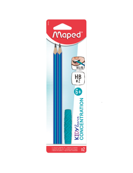Pieštukai su kramtomu antgaliu MAPED KIDY LEARN HB