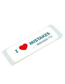 Trintukas MILAN 4806 I love Mistakes, 14 x 9,3 x 3cm, pak.6