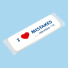 Trintukas MILAN 4806 I love Mistakes, 14 x 9,3 x 3cm, pak.6