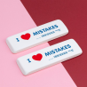 Trintukas MILAN 4806 I love Mistakes, 14 x 9,3 x 3cm, pak.6