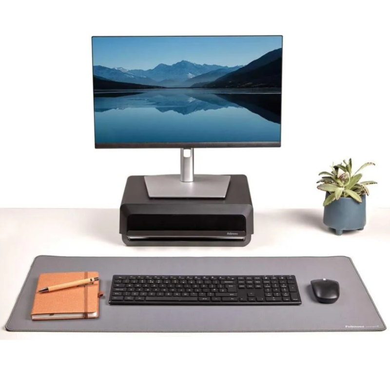 Stalo patiesalas BREYTA FELLOWES 40x80cm, pilkos sp.