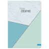 Sąsiuvinis CREATIVE A4 70g 96l linija, įp.5