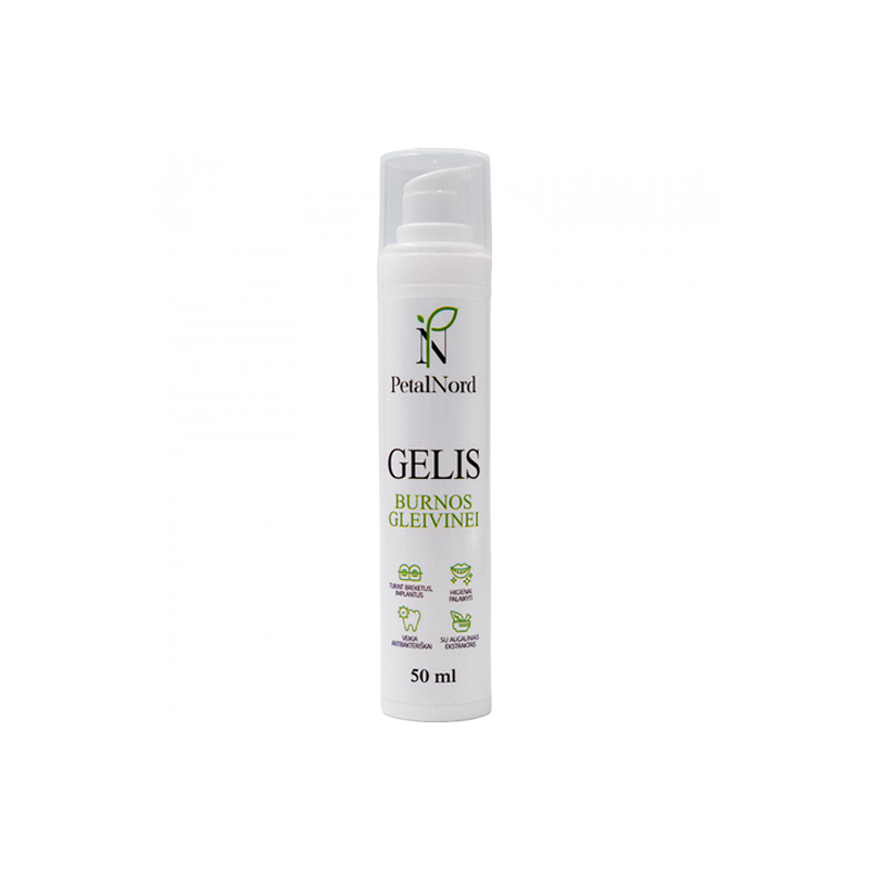 Gelis, burnos gleivinei, PetalNord, 50ml.