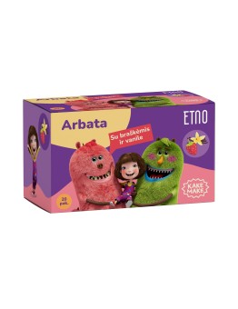 Kakė Makė tea with strawberry and vanilla, ETNO, 20 tea bags