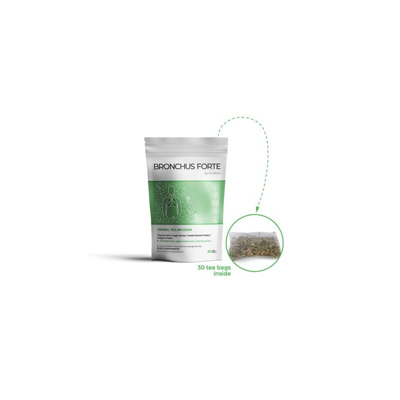 Bronchoherba forte tea, Acorus, 30 tea bags